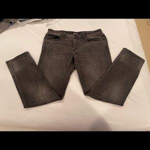 Express black slim stretch jeans near perfect